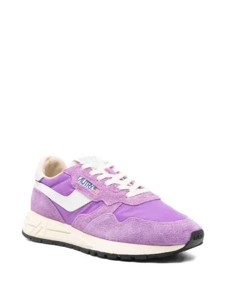 Sneakerși Autry din piele de căprioară violet