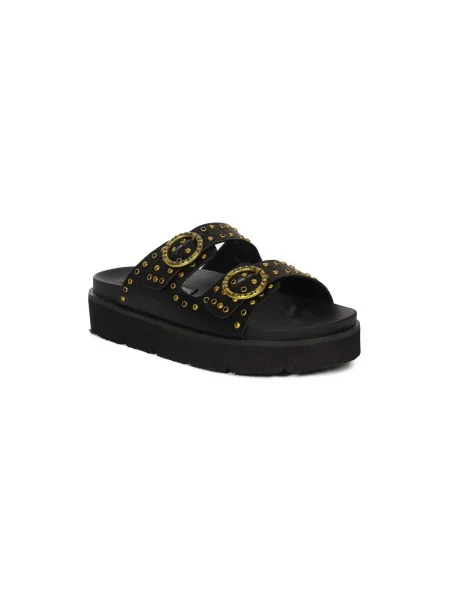 Pepe Jeans papucs POLA BUCKLE platformos fekete