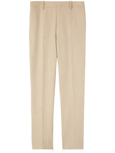 Pantaloni Off-white alb