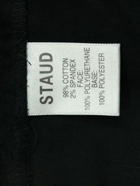 Rochie mini Staud scurtă de costum negru