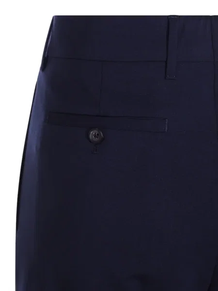 Pantaloni Miu Miu albastru