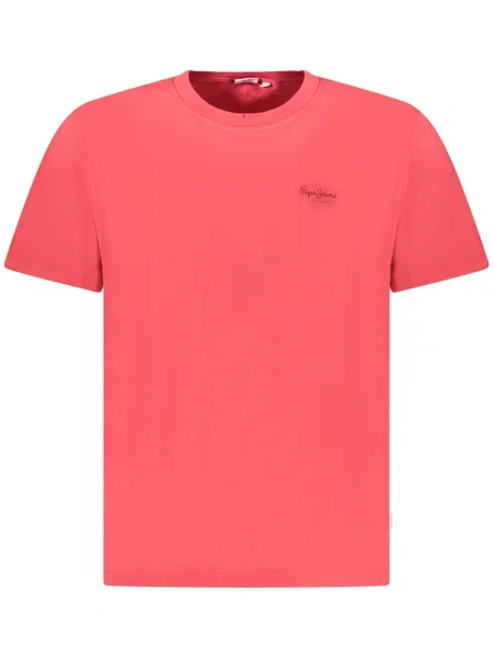 Tricou Pepe Jeans scurt roșu
