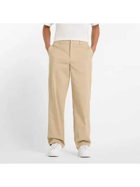 Spodnie New Balance – beżowe