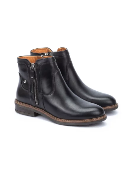Buty do kostki Pikolinos skórzane czarne