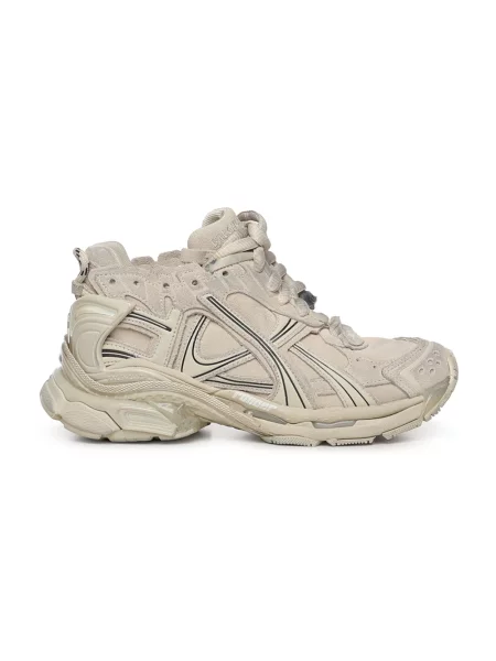 Sneakersy Balenciaga Runner skórzane beżowe