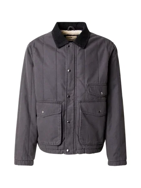 JACK & JONES Geacă de primăvară-toamnă JPRBLUcomo gri închis negru