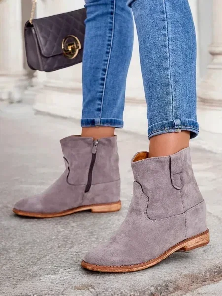 Botine Resti cu pană cowboy albastru