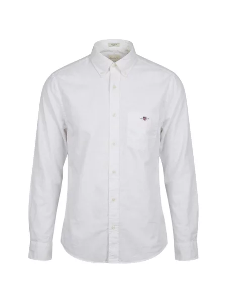 Cămașă Gant clasică din poplin alb