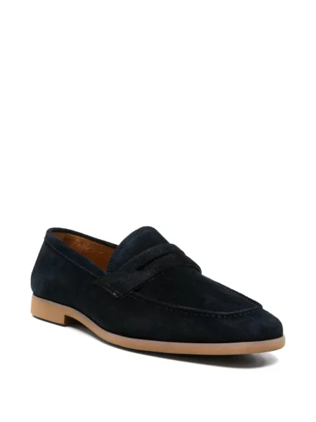 Szarvasbőr loafer Sergio Moretti Firenze kék