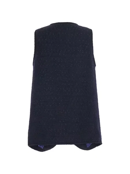 Bouclé vestă Etro albastru