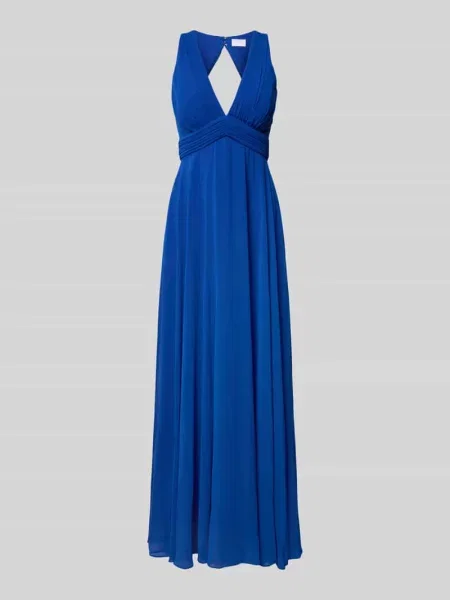 Sukienka wieczorowa z wycięciem z tyłu Jake*s Cocktail niebieska