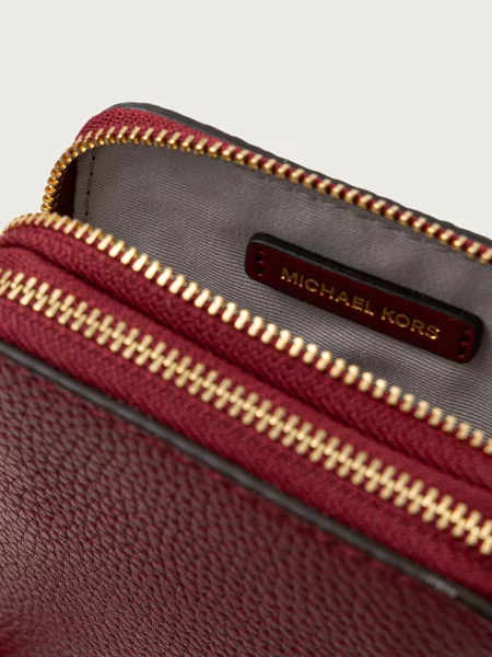 Кожаная сумка через плечо Michael Michael Kors