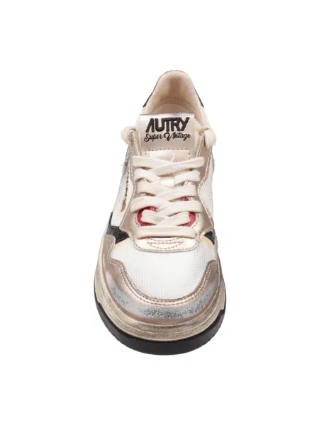 Sneakersy Autry skórzane retro białe