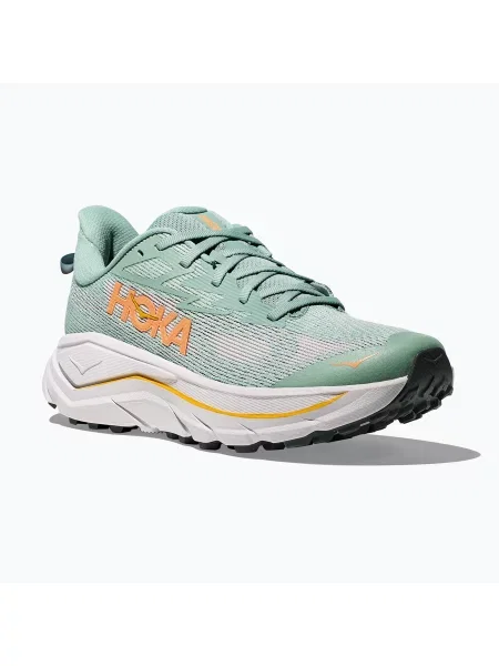 Дамски маратонки за бягане HOKA Challenger 8 jade/cosmic grey сиво