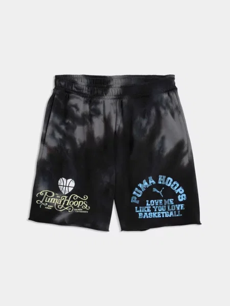 Жіночі Спортивні шорти PUMA What The Fun Ft Short комбінований верх чорний