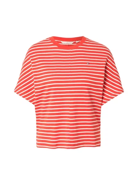 TOMMY HILFIGER Tricou CODY roșu alb