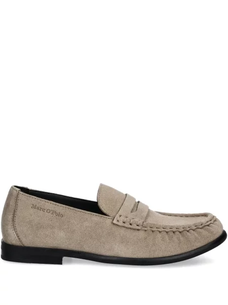 Pantofi loafer Marc O'polo din piele de căprioară gri