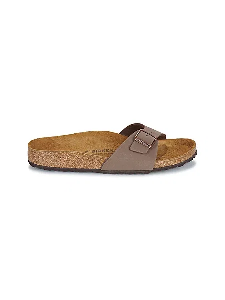 BIRKENSTOCK Šľapky Madrid tmavohnedá hnedá