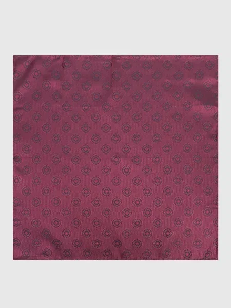 Шелковый платок Brunello Cucinelli бордовый