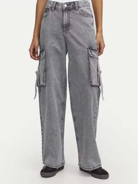 JJXX Джинси Tokyo Wide Leg сірий