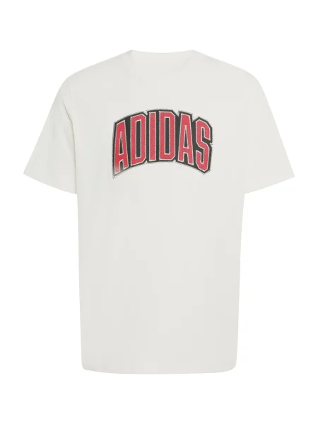 ADIDAS SPORTSWEAR Funkčné tričko STAD COLLEG červená / čierna biela