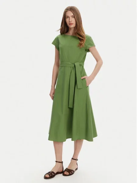 Vsakodnevna obleka Weekend Max Mara zelena