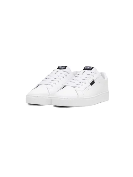 Sneakersy Colmar skórzane białe
