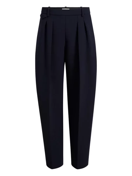 Pantaloni Khaite plisate albastru