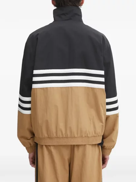 Pantaloni Adidas tricotate cu autograf alergare albastru