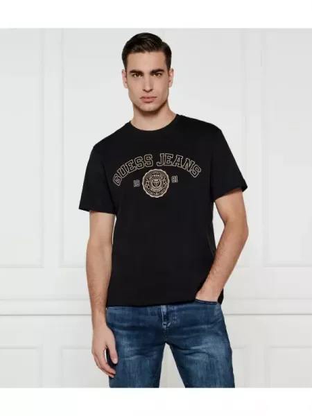 Guess Jeans Tricou negru