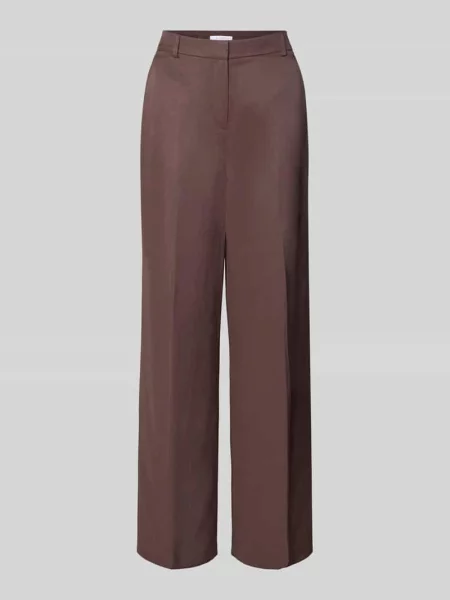 Spodnie materiałowe o kroju straight fit z zaprasowanymi kantami Jake*s Cocktail
