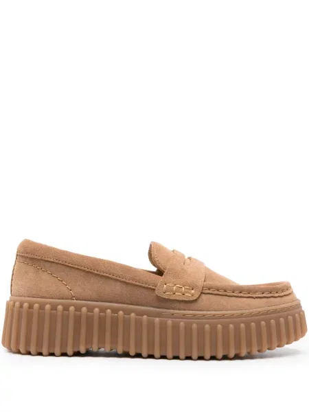 Pantofi loafer Clarks maro