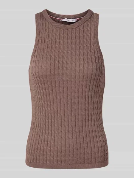 Tommy Hilfiger kamizelka brązowy