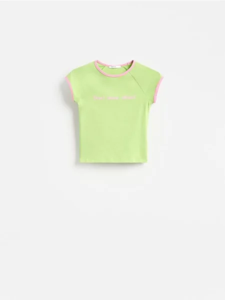 Tricou Reserved galben