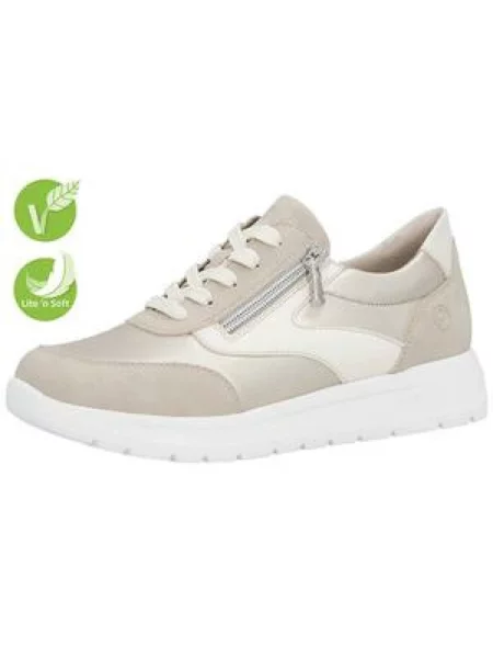 Sneakersy Remonte beżowe