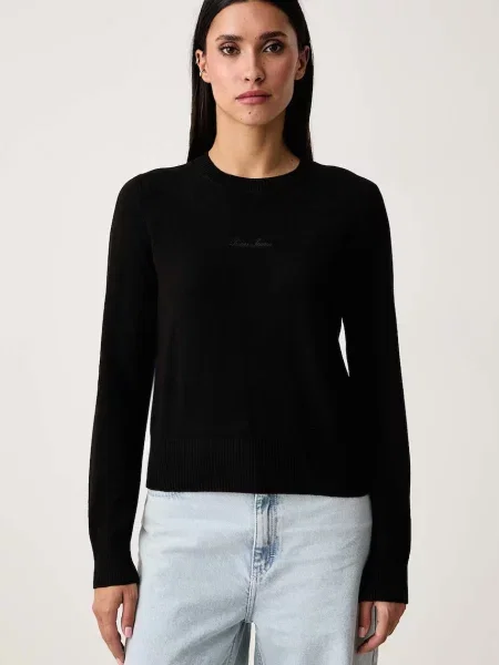 Guess Jeans Pulover negru