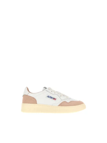 Sneakersy Autry skórzane białe