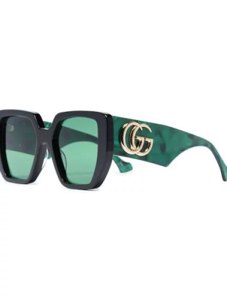Okulary przeciwsłoneczne Gucci Eyewear czarne