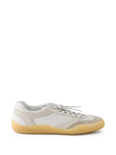 Sneakerși Prada plasă alb