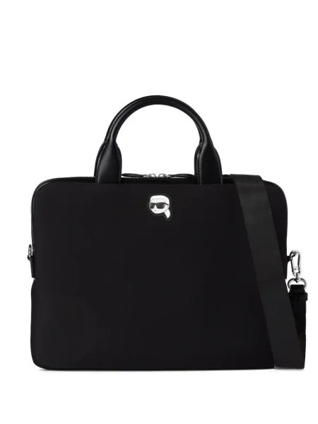 Geantă pentru laptop Karl Lagerfeld negru