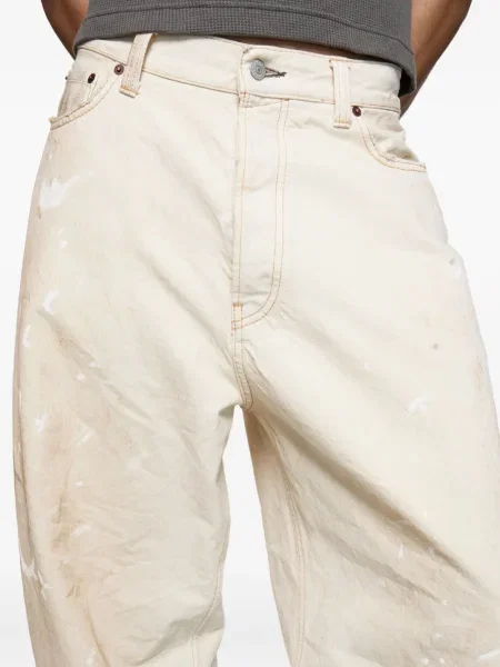 Blugi Acne Studios alb