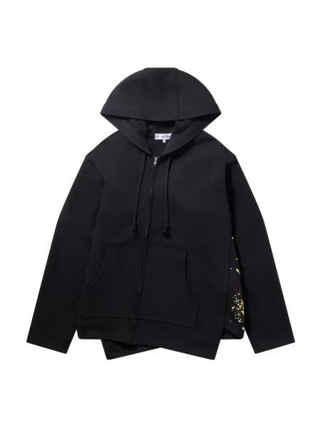 Bluza z kapturem Comme Des Garcons z kapturem czarna