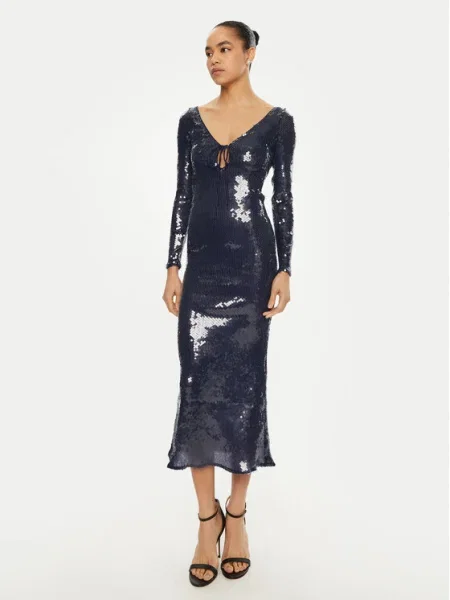 BARDOT Rochie cocktail Bleumarin