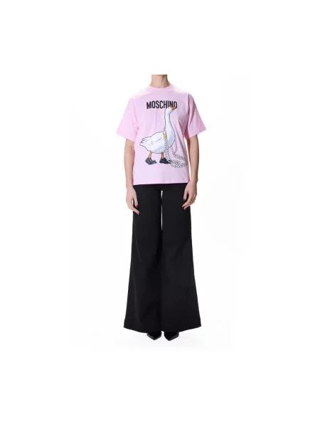 Koszulka Moschino różowa