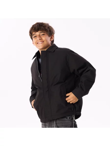 Reserved bomber bunda s černý
