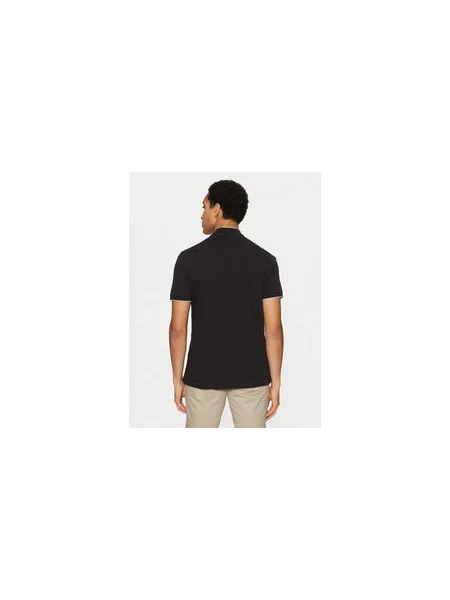 Calvin Klein Pólóing Regular Fit fekete
