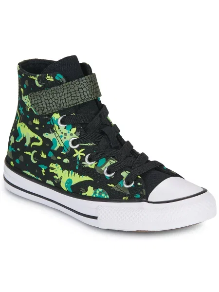 Členkové topánky Converse čierna