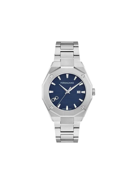Ceas Ferragamo argintiu