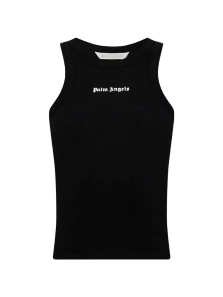 Top Palm Angels cu imagine negru
