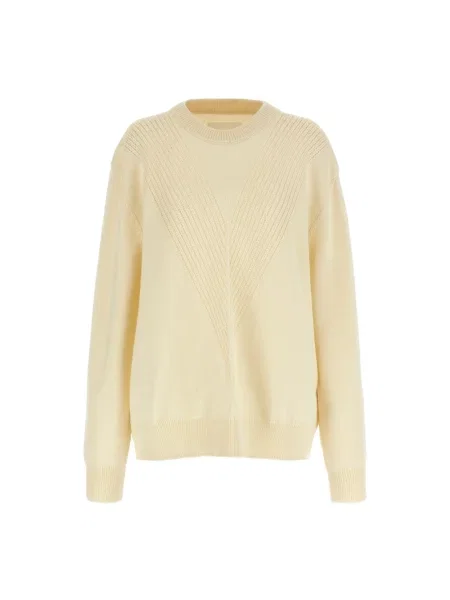 Sweter Jil Sander wełniany biały